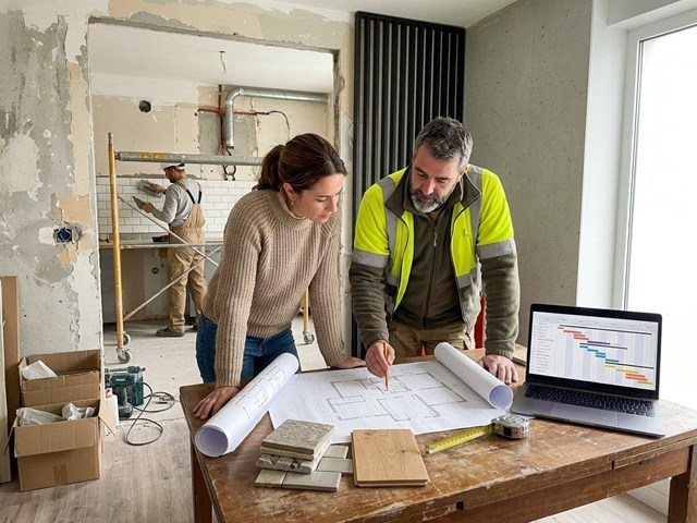 Disfrute de una obra sin sobresaltos con nuestra gestión de proyectos de interiorismo en Vigo